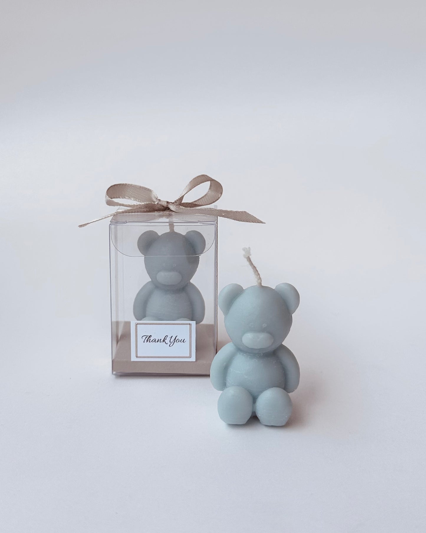 Teddy Gift Box sveća - poklon za goste