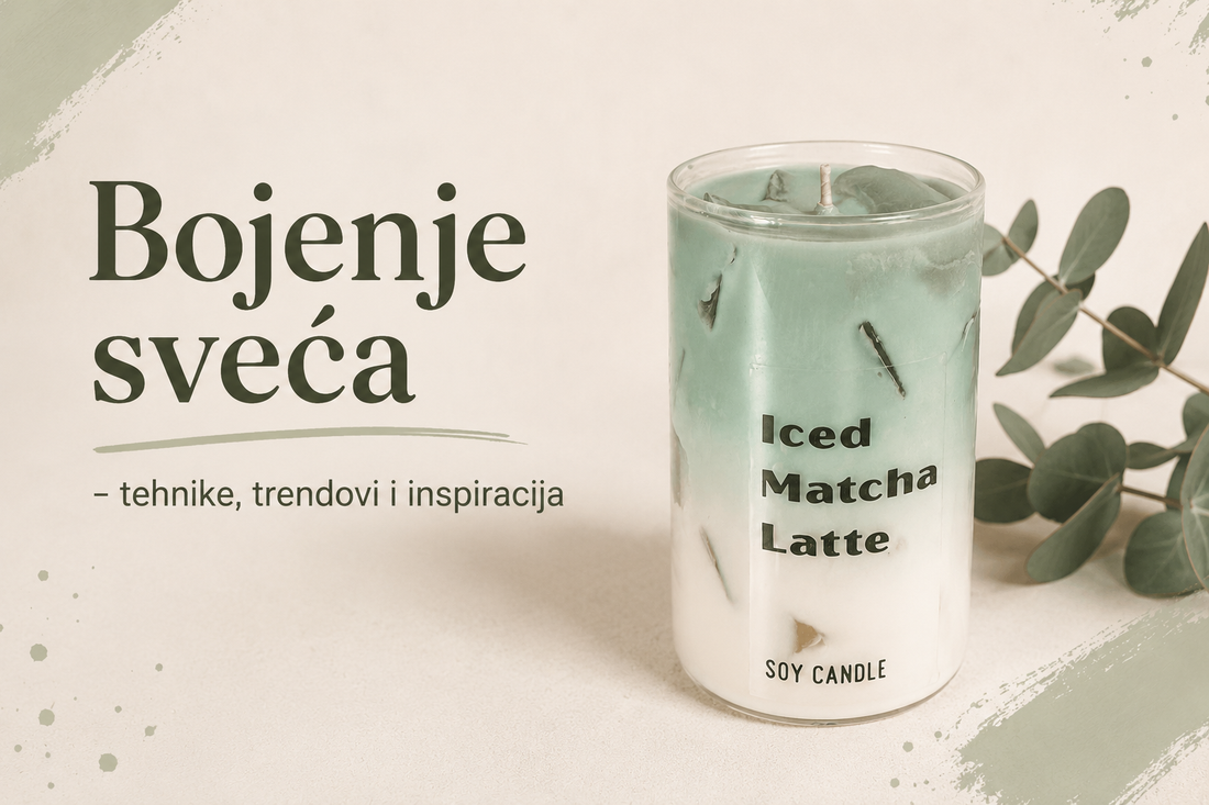 Bojenje sveća - tehnike, trendovi i inspiracija