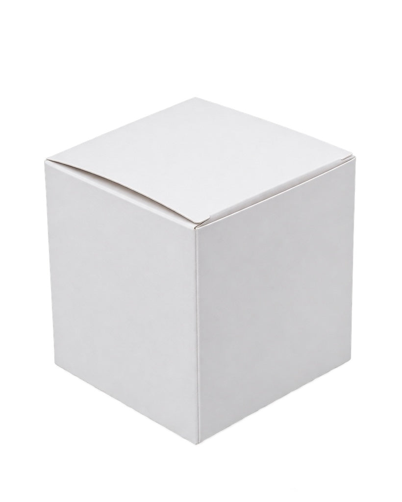 Kutija za sveće 8x9 cm Bela